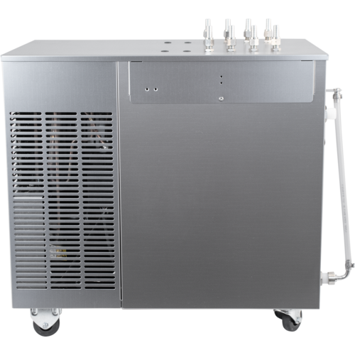 MB® MiniChilly | Multi-Tank Glycol Chiller | Bulkhead Sets for 4 Fermenters | Digital Temp Control | Rolling Casters | Stainless Steel Enclosure | 2/3 HP