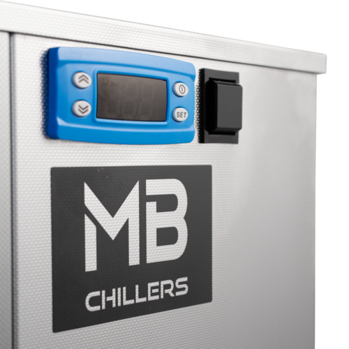 MB® MiniChilly | Multi-Tank Glycol Chiller | Bulkhead Sets for 4 Fermenters | Digital Temp Control | Rolling Casters | Stainless Steel Enclosure | 2/3 HP