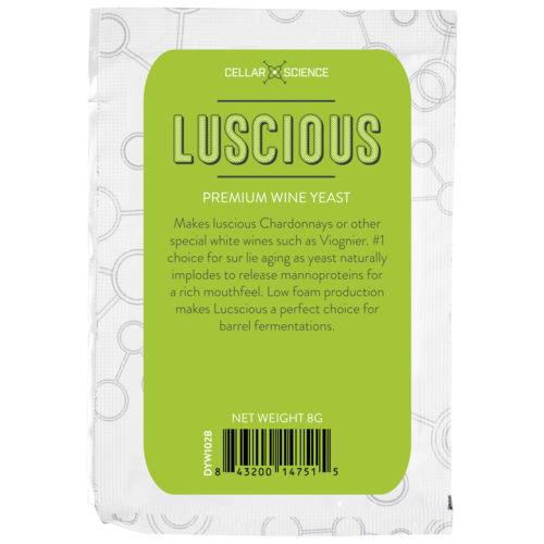 CellarScience® LUSCIOUS Dry Wine Yeast | Premium Wine Yeast