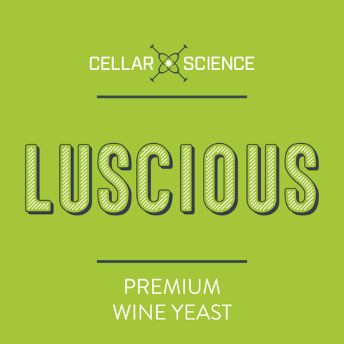 CellarScience® LUSCIOUS Dry Wine Yeast | Premium Wine Yeast