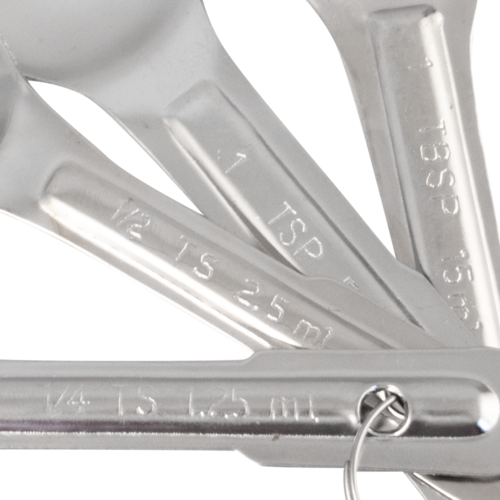 Stainless Steel Measuring Spoons | Corrosion Resistant | Measure Chemicals, Nutrients, Salts