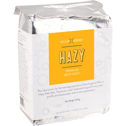 CellarScience® HAZY Dry Yeast | New England Ale | Premium Beer Yeast