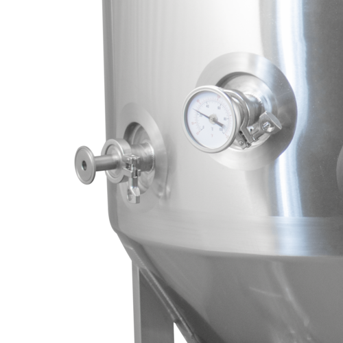 MB® 2 bbl Conical Unitank Fermenter | Jacketed | T.C. Sanitary Ports | All Fittings Included | Carbonation Stone | Passivated Ready to Use | American Engineered | Ships from USA