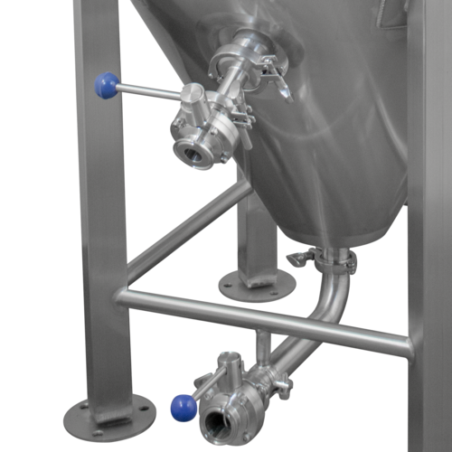 MB® 2 bbl Conical Unitank Fermenter | Jacketed | T.C. Sanitary Ports | All Fittings Included | Carbonation Stone | Passivated Ready to Use | American Engineered | Ships from USA