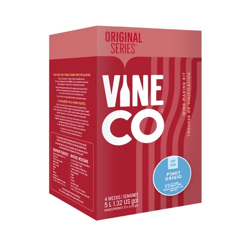 Light Pinot Grigio Winemaking Kit | VineCo Original Series™