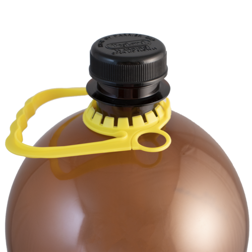 KegLand Oxebar Mono PET Keg | Plastic Reusable Bottle | Cary Handle & Reusable Screw Cap Included | 2.1 Gallons | 8L