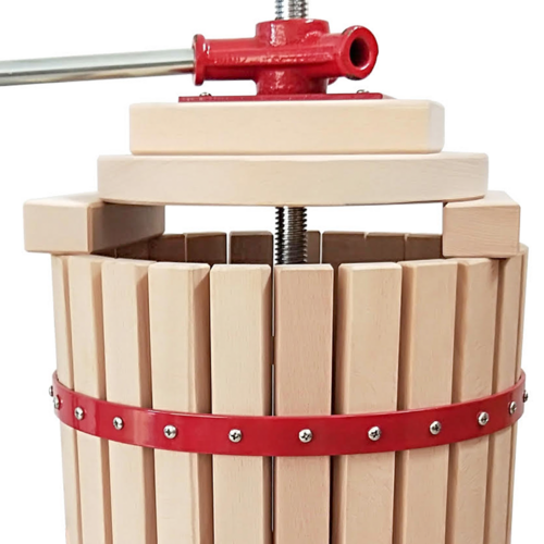 KegLand Fruit Press | Wine Press | Wood Basket Press | 18L