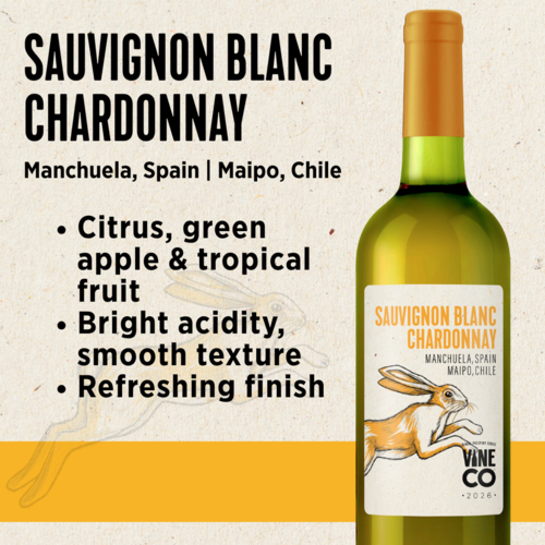Alto Blanco Sauvignon Blanc Chardonnay Wine Making Kit | VineCo Global Passport Series™ 2026 | While Supplies Last!