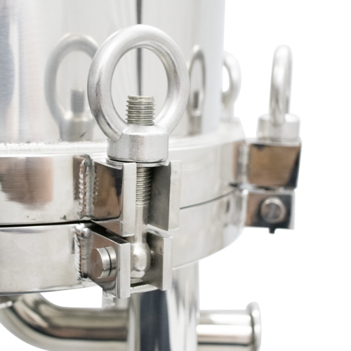 BevBright Stainless Steel Lenticular Filter Housing | 12