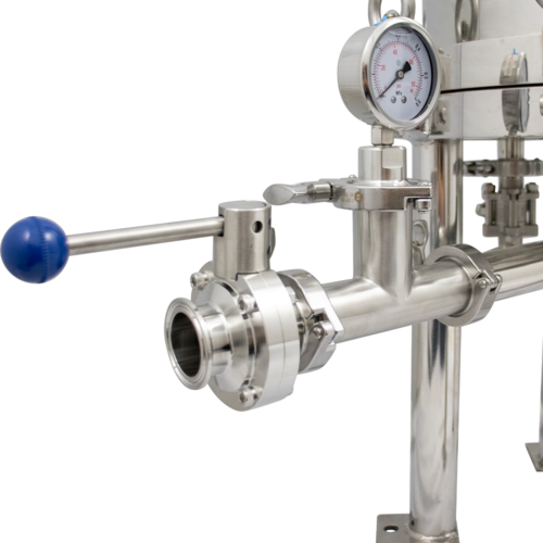 BevBright Stainless Steel Lenticular Filter Housing | 12