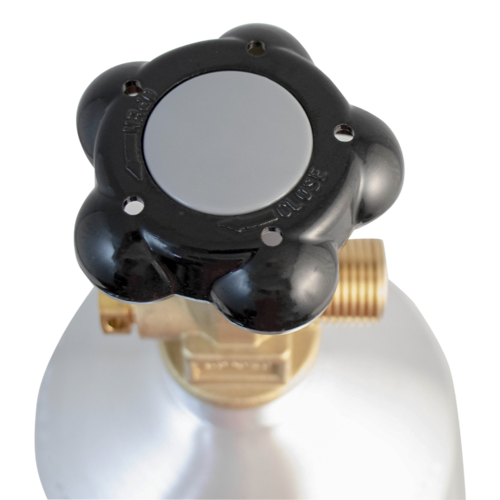 5 lb CO2 Tank | Premium Aluminum | New | CGA320 Valve | US DOT Approved