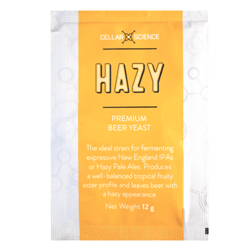 CellarScience® HAZY Dry Yeast | New England Ale | Premium Beer Yeast