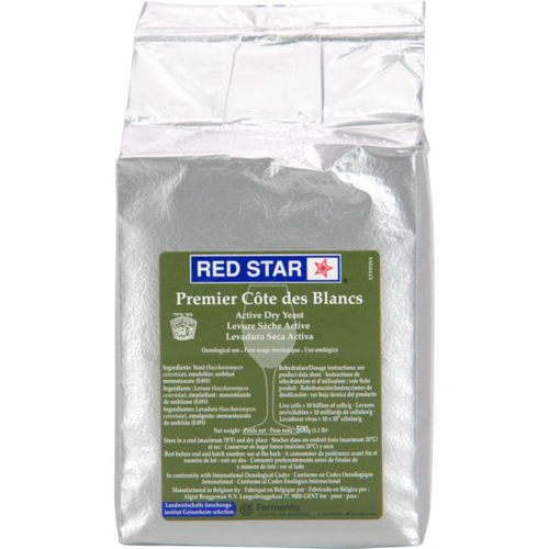 Red Star | Cotes des Blanc | Dry Wine Yeast