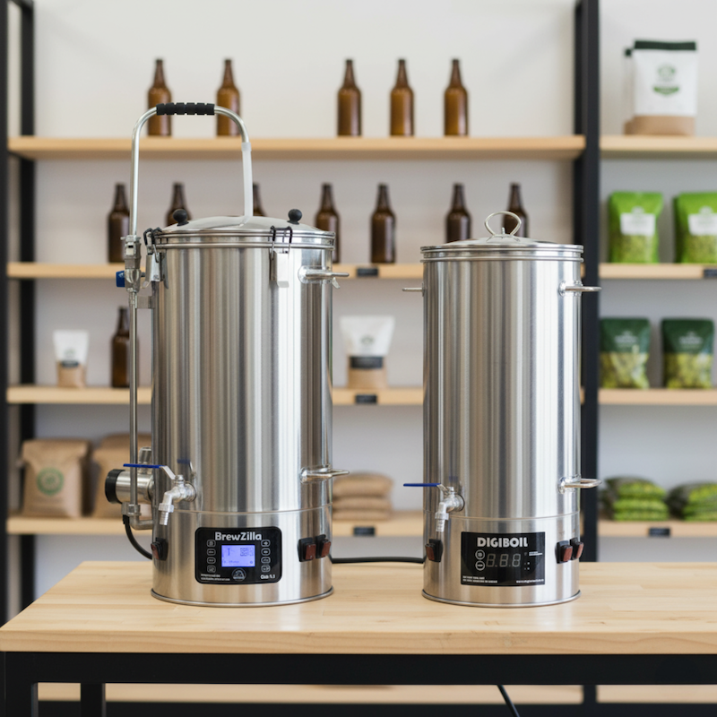BrewZilla and Digiboil brewing systems on sale